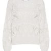 Knitwear | Americandreams Cassie Cotton Pullover White