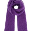 Knitwear | Americandreams Lisa Mohair Scarf Deep Purple