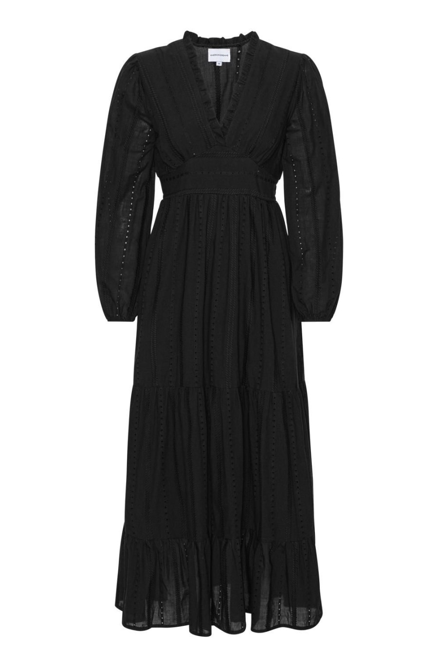 Dresses | Americandreams Umi Cotton Long Dress Black