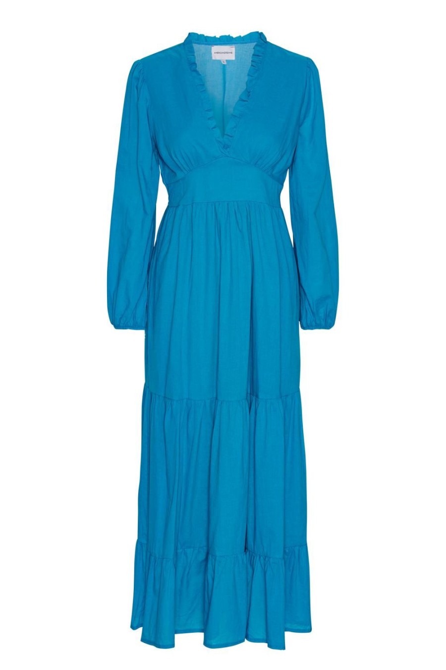 Dresses | Americandreams Umi Long Solid Cotton Sky Blue