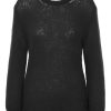 Knitwear | Americandreams Ulla O Neck Knit Pullover Black