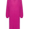 Knitwear | Americandreams Silja Dress Neon Pink