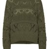 Knitwear | Americandreams Cassie Cotton Pullover Army Green