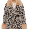 Outerwear | Americandreams Fiona Short Wool Coat Animal Printed