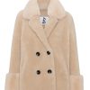 Outerwear | Americandreams Fiona Short Wool Coat Beige