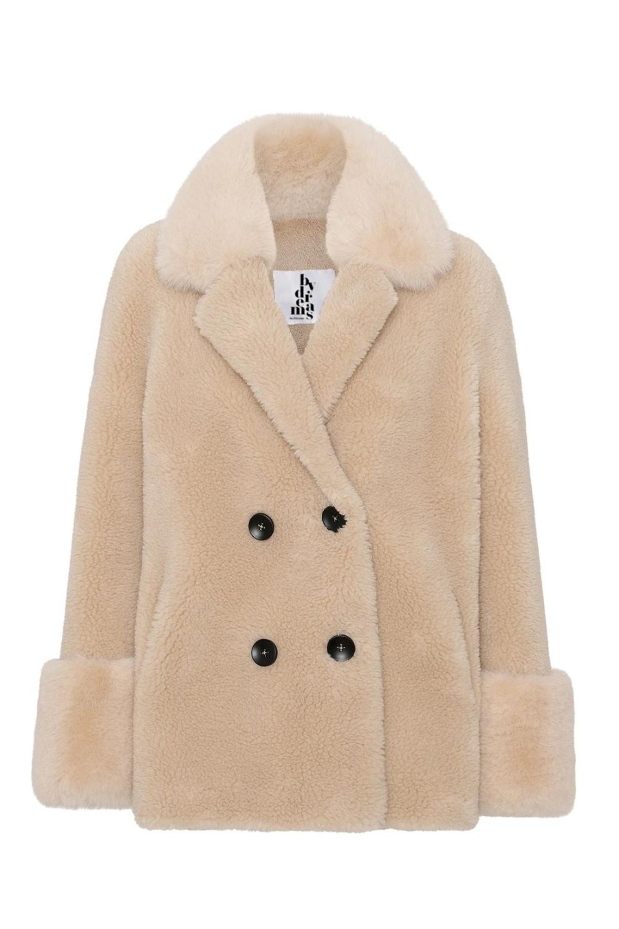 Outerwear | Americandreams Fiona Short Wool Coat Beige