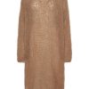 Dresses | Americandreams Camilla V Neck Mohair Dress Medium Brown