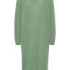 Knitwear | Americandreams Silja Dress Dusty Green