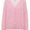 Knitwear | Americandreams Cornelia Ls Cardigan Soft Berry