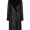 Outerwear | Americandreams Leona Wool Coat Long Black