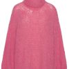 Knitwear | Americandreams Pepper Roll Neck Alpaca Pullover Pink