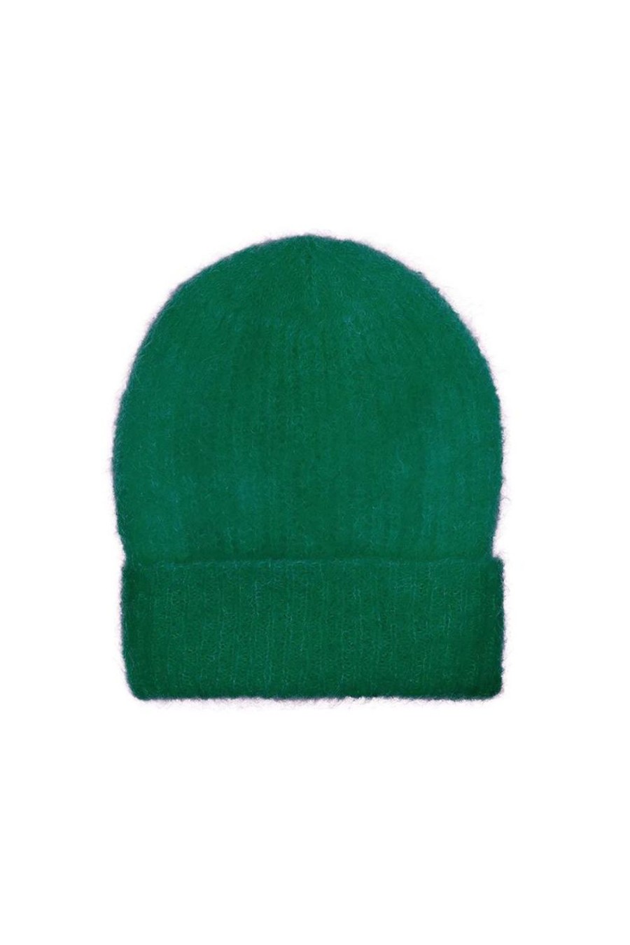 Knitwear | Americandreams Mila Mohair Beanie Jade Green