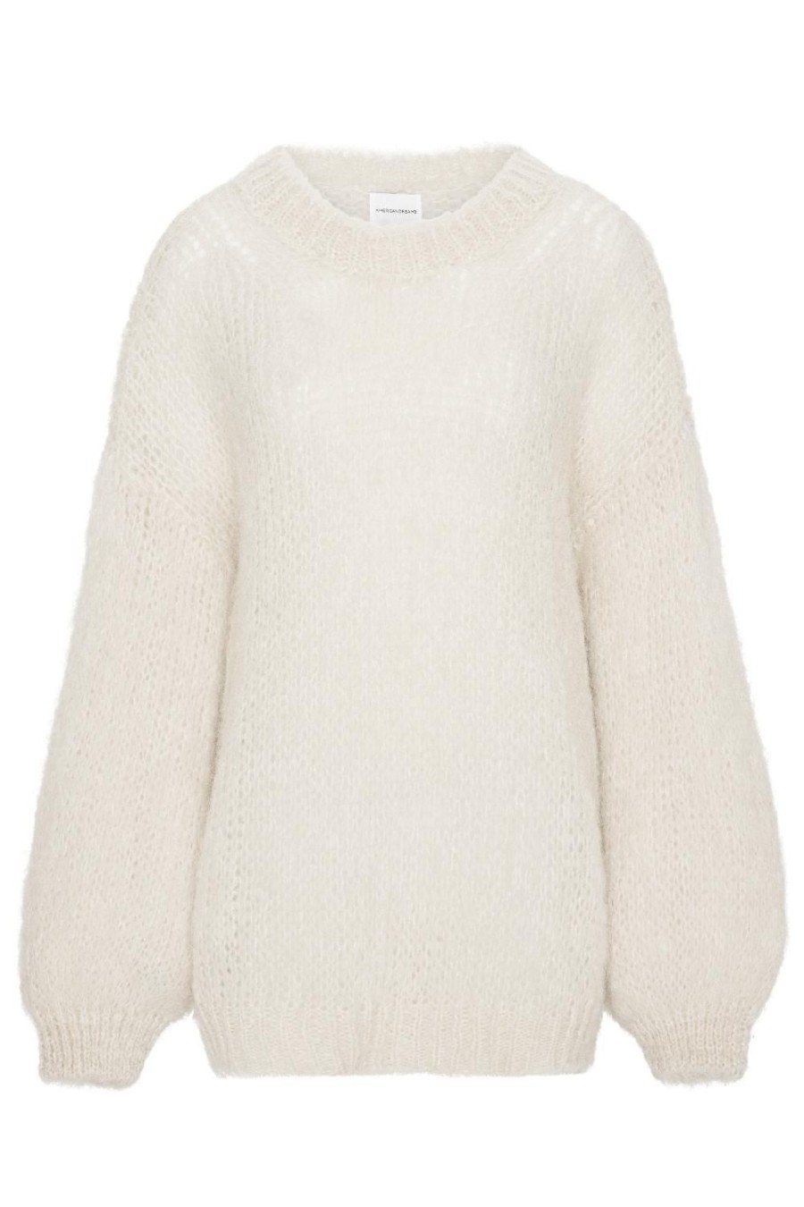 Knitwear | Americandreams Pepper Round Neck Pullover White