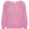 Knitwear | Americandreams Milana Ls Light Cotton Knit Soft Berry