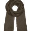 Knitwear | Americandreams Lisa Mohair Scarf Dark Taupe