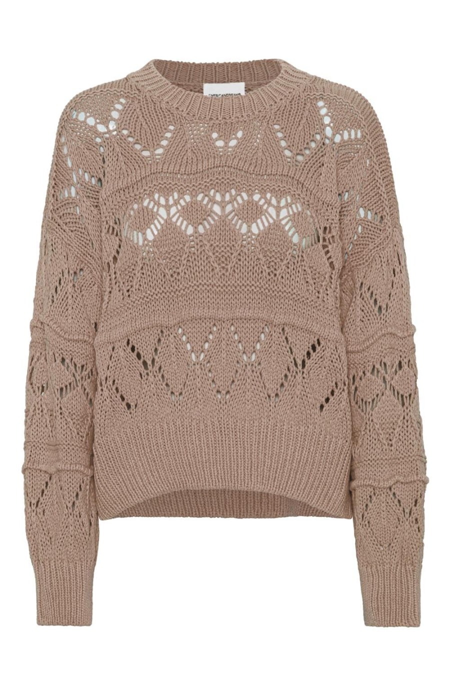 Knitwear | Americandreams Cassie Cotton Pullover Medium Brown