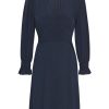 Dresses | Americandreams Koko Dress Short Closed Back Navy Blue