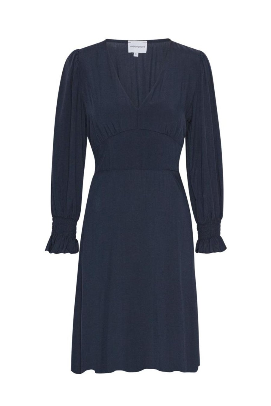 Dresses | Americandreams Koko Dress Short Closed Back Navy Blue