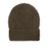 Knitwear | Americandreams Mila Mohair Beanie Dark Taupe