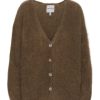 Knitwear | Americandreams Cornelia Ls Cardigan Dark Brown