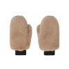 Accessories | Americandreams Ted Faux Fur Mittens Taupe