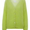 Knitwear | Americandreams Cornelia Ls Cardigan Lime