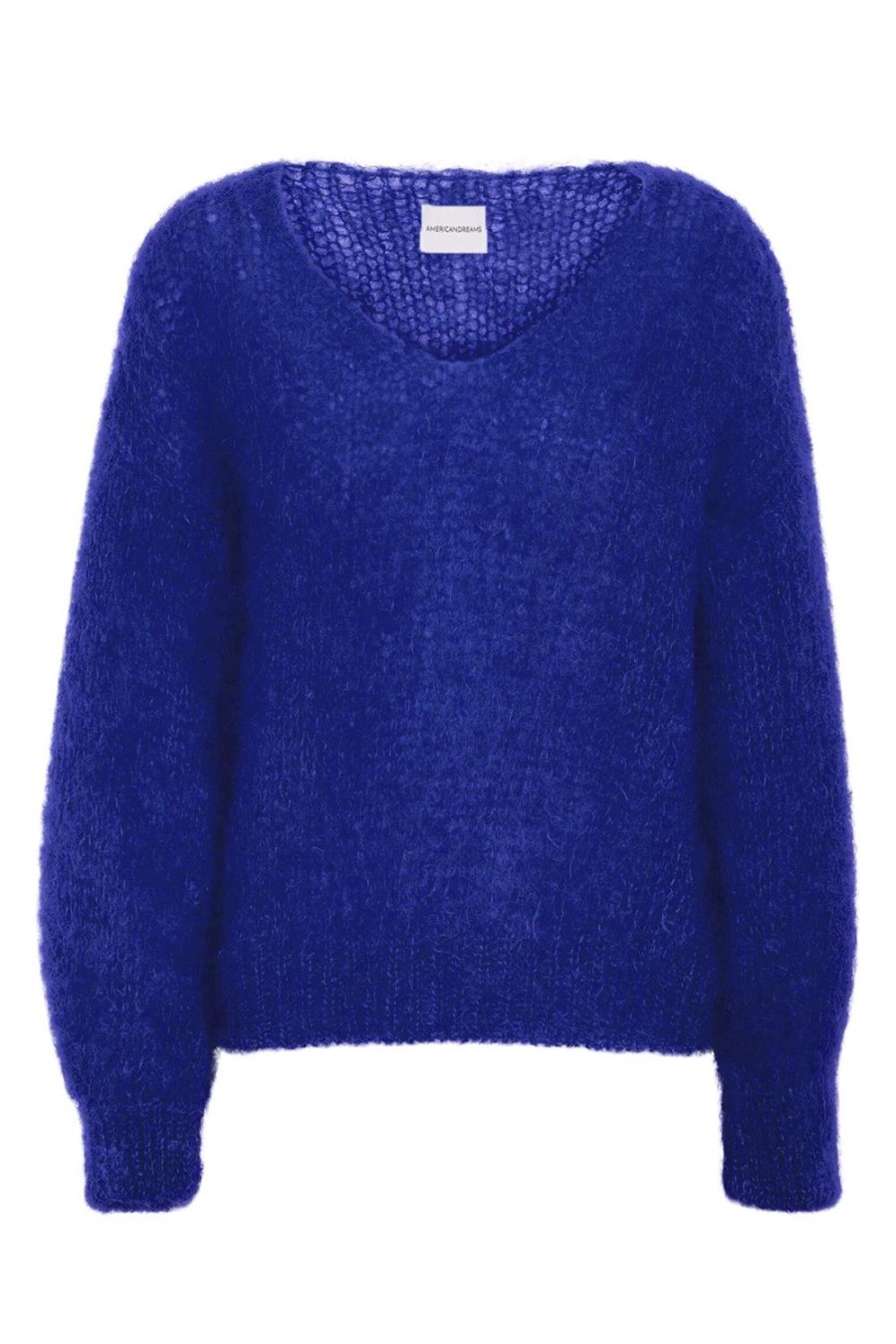 Knitwear | Americandreams Milana Ls Mohair Knit Electric Blue