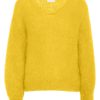 Knitwear | Americandreams Milana Ls Mohair Knit Yellow