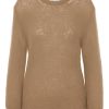 Knitwear | Americandreams Ulla O Neck Knit Pullover Medium Brown