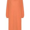 Knitwear | Americandreams Silja Dress Burnt Orange