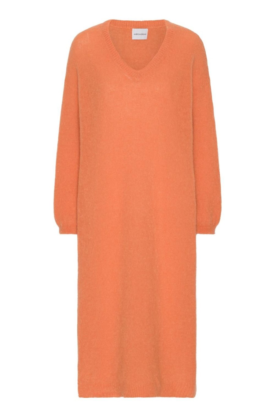 Knitwear | Americandreams Silja Dress Burnt Orange