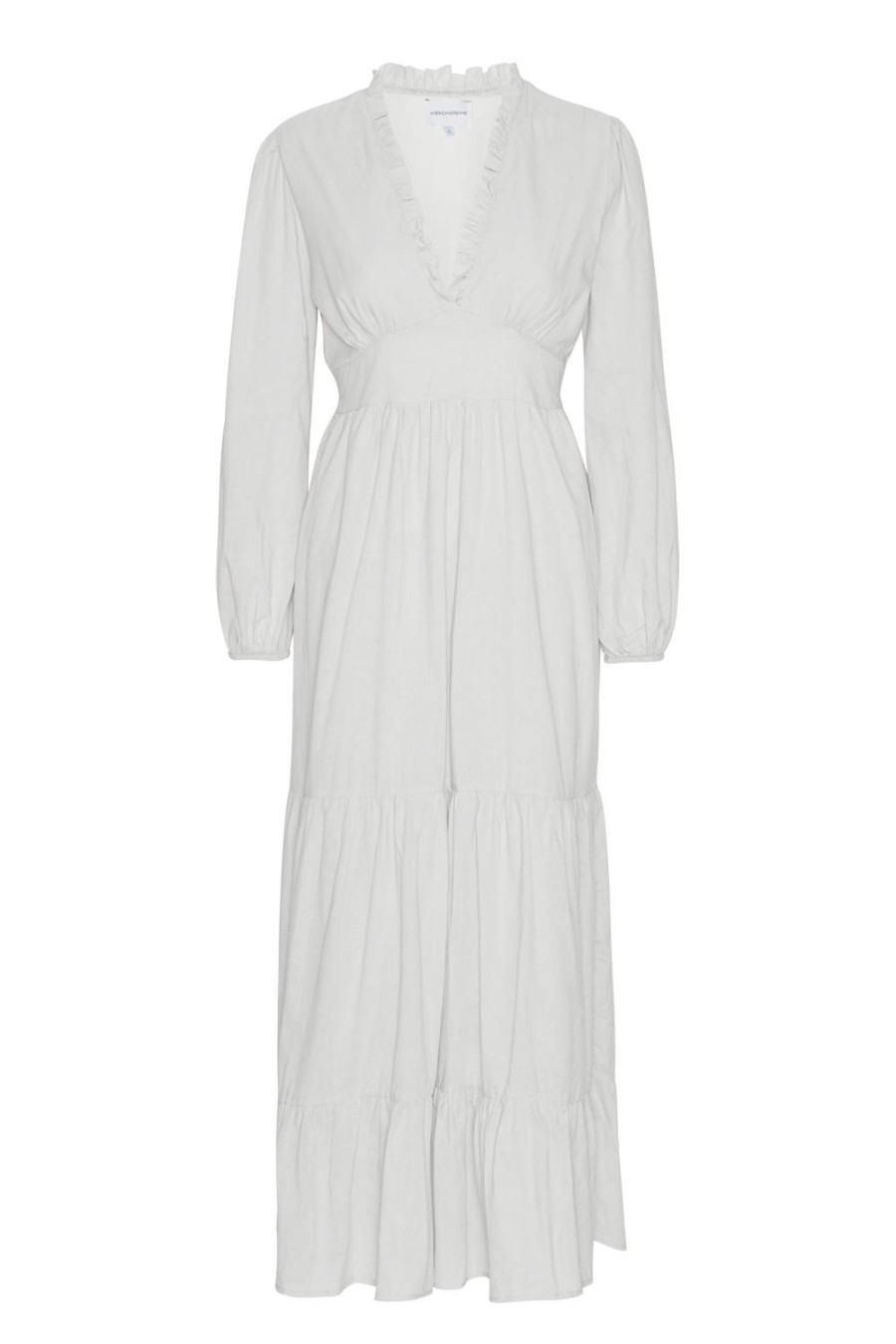 Dresses | Americandreams Umi Long Solid Cotton White