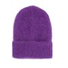 Knitwear | Americandreams Mila Mohair Beanie Deep Purple