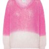 Knitwear | Americandreams Milana Knit 2-Colored Pink/White