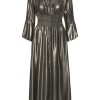 Dresses | Americandreams Sally Long Shimmer Dress Black