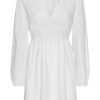 Dresses | Americandreams Umi Cotton Short Dress White