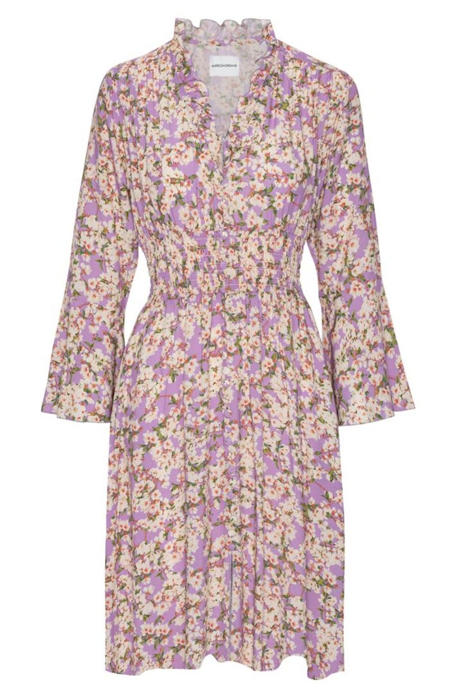 Dresses | Americandreams Sally Short Dress Lilac White Flower