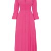 Dresses | Americandreams Sally Long Dress Pink Solid