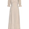 Dresses | Americandreams Koko Dress Long Open Back Beige Solid