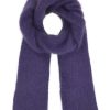 Knitwear | Americandreams Lisa Mohair Scarf Violet