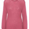 Knitwear | Americandreams Ulla O Neck Knit Pullover Pink