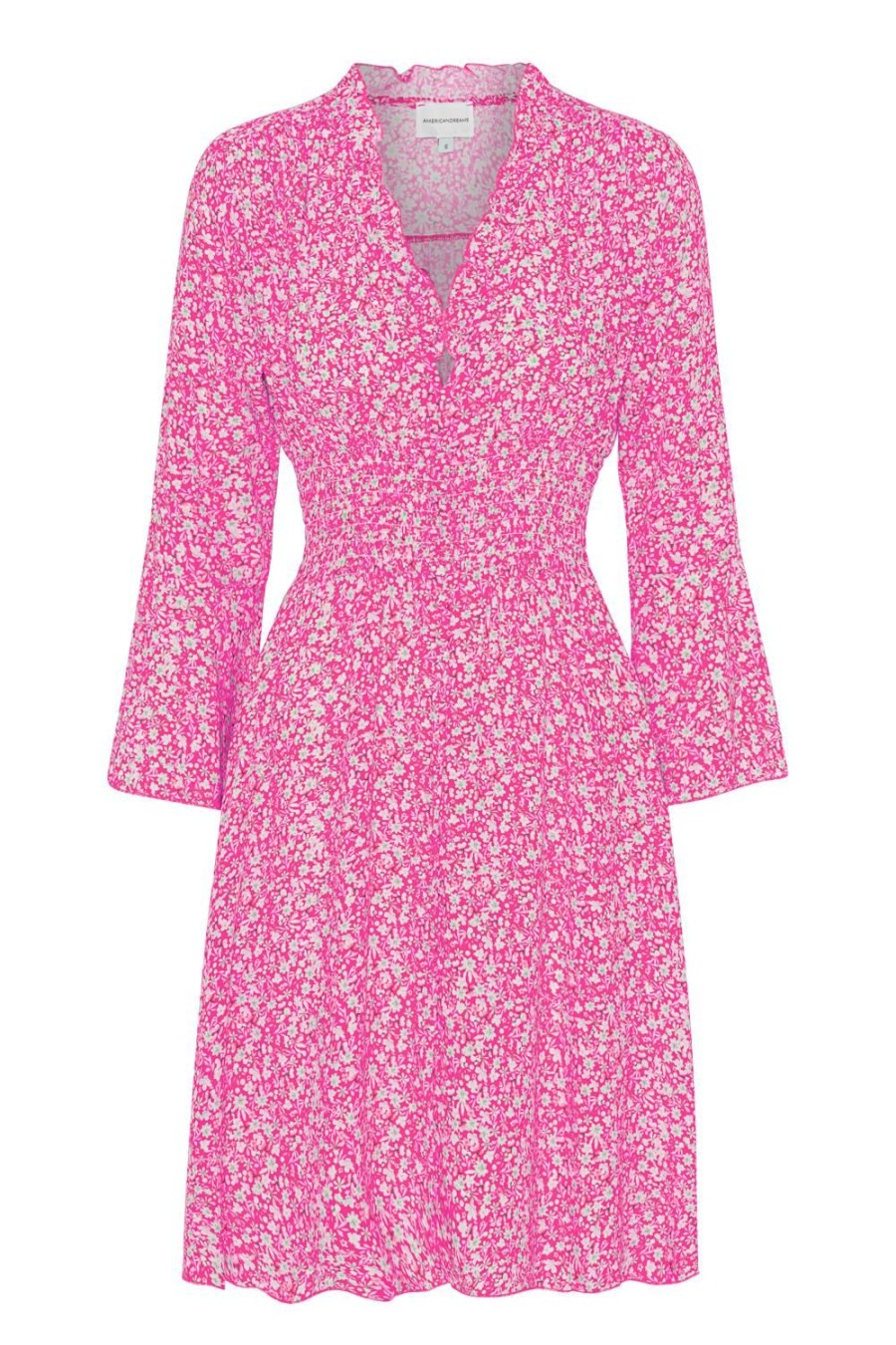 Dresses | Americandreams Sally Short Dress Pink Flower