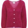 Knitwear | Americandreams Cornelia Ls Cardigan Cerise