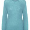 Knitwear | Americandreams Ulla O Neck Knit Pullover Turquoise