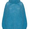 Knitwear | Americandreams Pepper Roll Neck Alpaca Pullover Aqua Blue