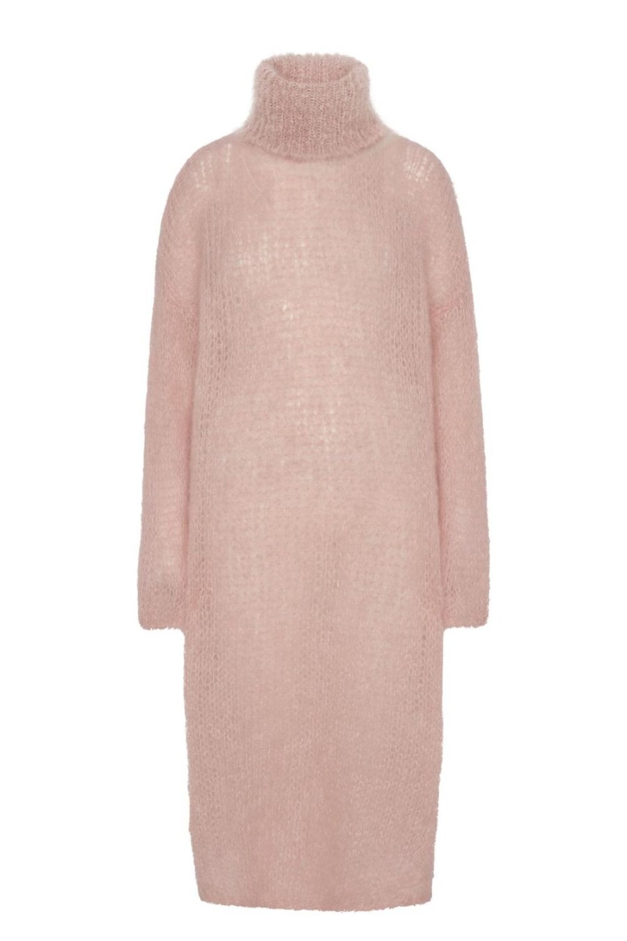 Dresses | Americandreams Chiara Ls Roll Neck Dress Light Pink