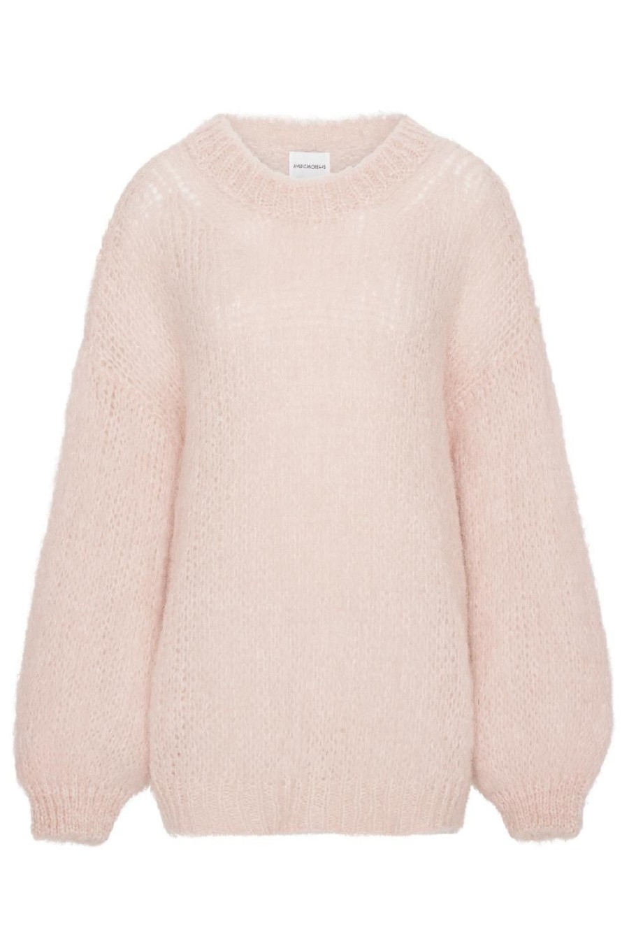 Knitwear | Americandreams Pepper Round Neck Pullover Light Pink