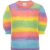 Knitwear | Americandreams Kenza Short Sleeve Knit Pullover Rainbow