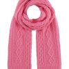 Knitwear | Americandreams Jojo Cotton Scarf Pink