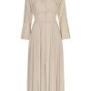 Dresses | Americandreams Sally Long Dress Solid Beige